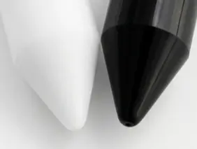 مجموعة قلم التنزيل الأسود والأبيض PDR (17x100مم )